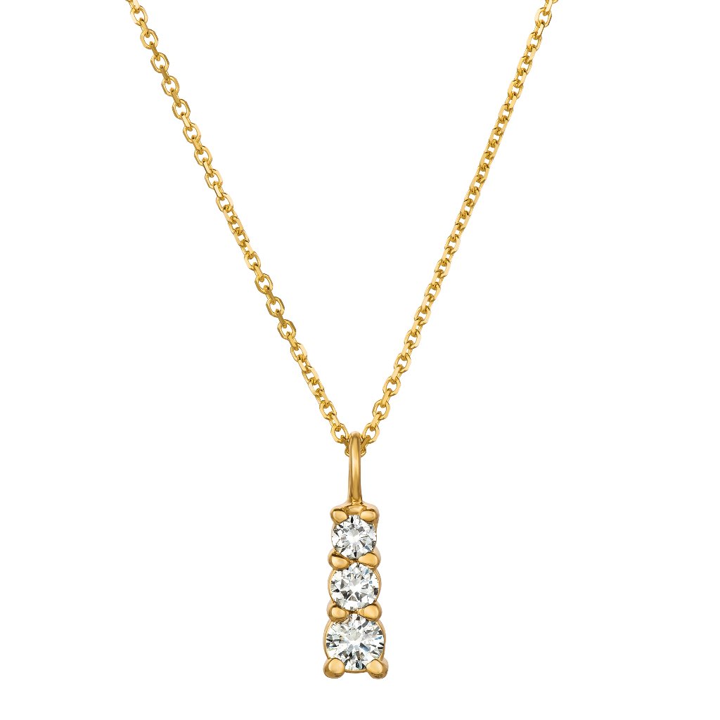 060 Carat Natural Diamond Necklace Pendant 14k 1100$